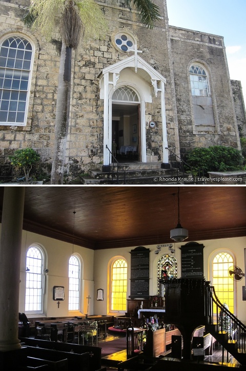 St. Peter's Anglican Church in Falmouth, Jamaica