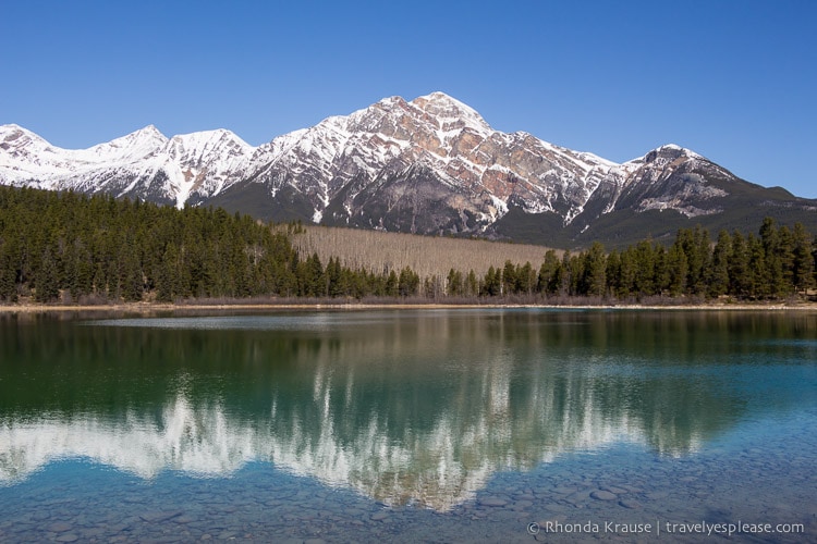 travelyesplease.com | Pyramid and Patricia Lakes, Jasper National Park