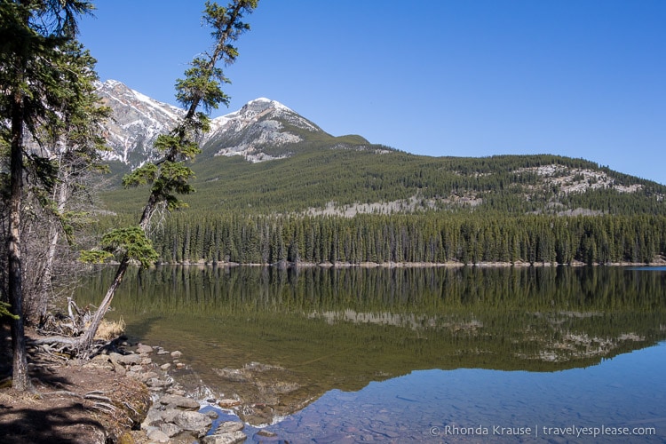 travelyesplease.com | Pyramid and Patricia Lakes, Jasper National Park