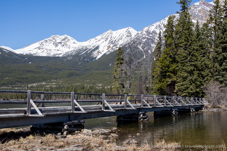 travelyesplease.com | Pyramid and Patricia Lakes, Jasper National Park