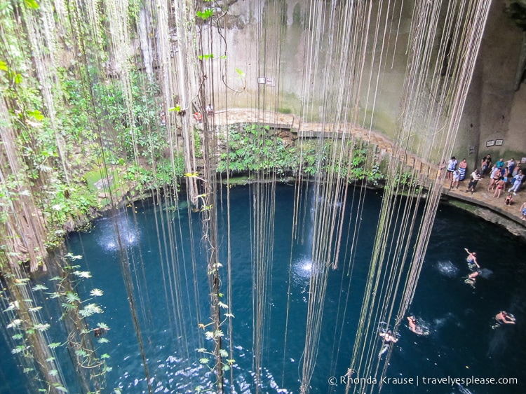 travelyesplease.com | Sacred Swim- Ik Kil Cenote, Mexico