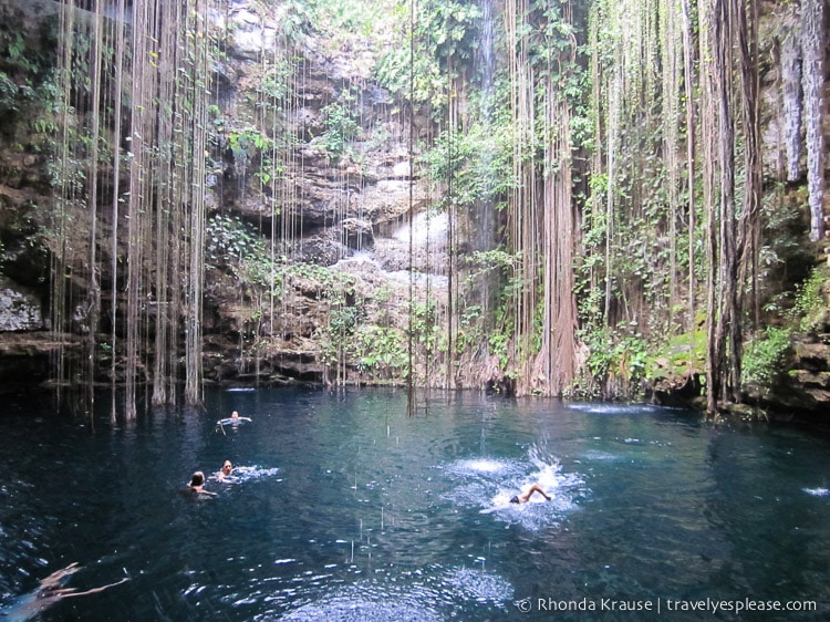 travelyesplease.com | Sacred Swim- Ik Kil Cenote, Mexico 