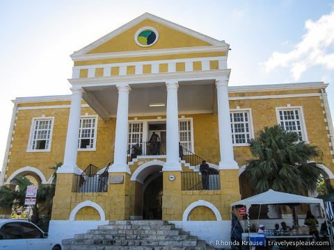 Court house in Falmouth, Jamaica.