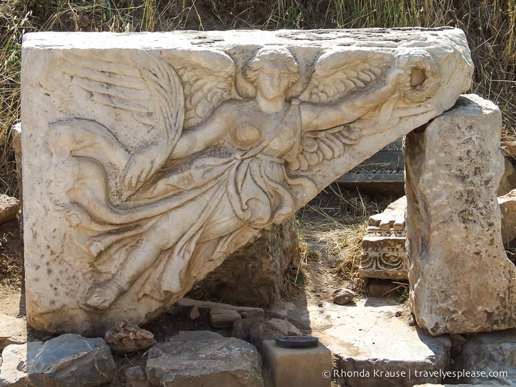 travelyesplease.com | The Flying Nike- Ephesus, Turkey