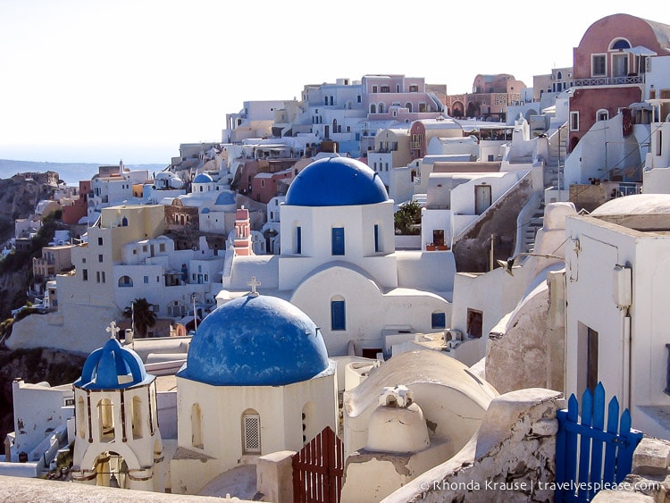 travelyesplease.com | Stunning Views and Crazy Donkeys- A Whirlwind Trip to Santorini
