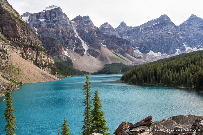 travelyesplease.com | The Lake With the Twenty Dollar View- Moraine Lake, Banff National Park