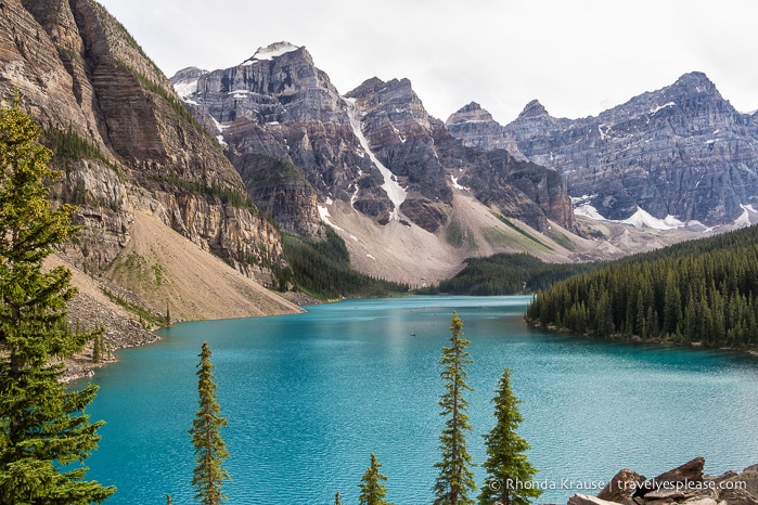 travelyesplease.com | The Lake With the Twenty Dollar View- Moraine Lake, Banff National Park