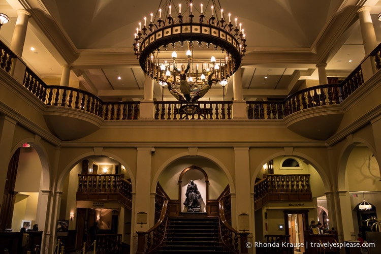 Photo of the Week: Chandelier in Chateau Lake Louise