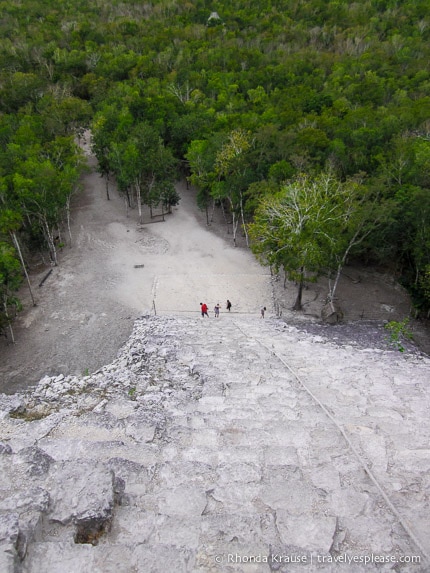 travelyesplease.com | Coba, Mexico- A Mad Dash Towards a Terrifying Climb