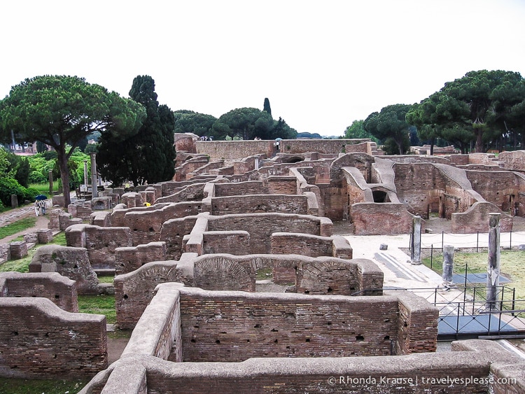 travelyesplease.com | Day Trip to Ostia Antica- Harbour City of Ancient Rome