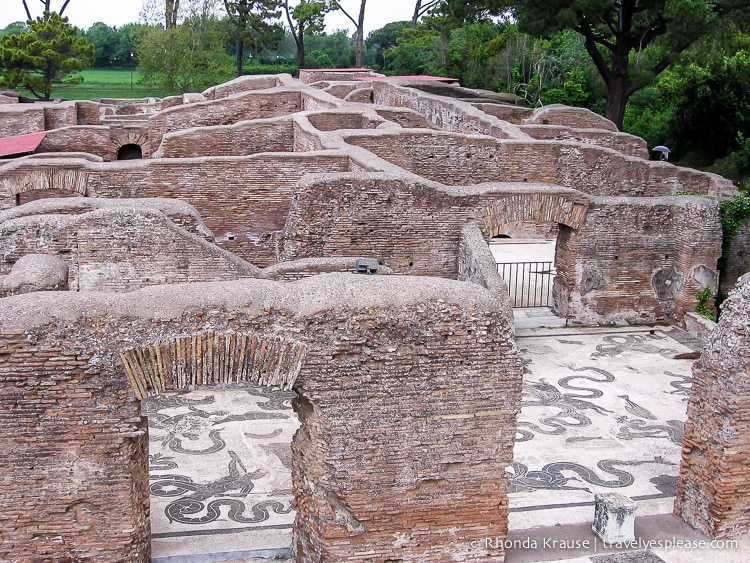 travelyesplease.com | Visiting Ostia Antica- Harbour City of Ancient Rome