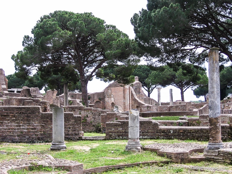 travelyesplease.com | Self-Guided Tour of Ostia Antica- Harbour City of Ancient Rome