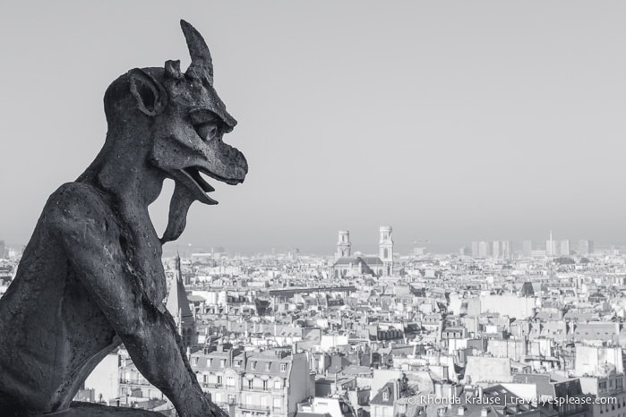travelyesplease.com | Paris in Black & White- Photo Series | Notre Dame