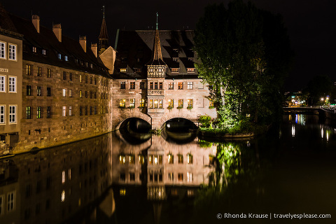 travelyesplease.com | Europe at Night: A Photo Series | Nuremberg, Germany