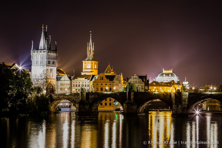 travelyesplease.com | Europe at Night: A Photo Series | Prague, Czech Republic