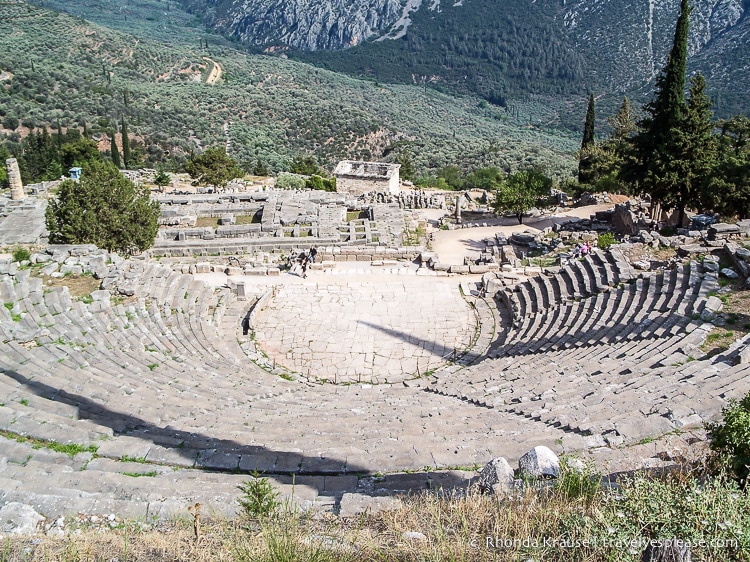 Ancient Delphi- The Navel of the World