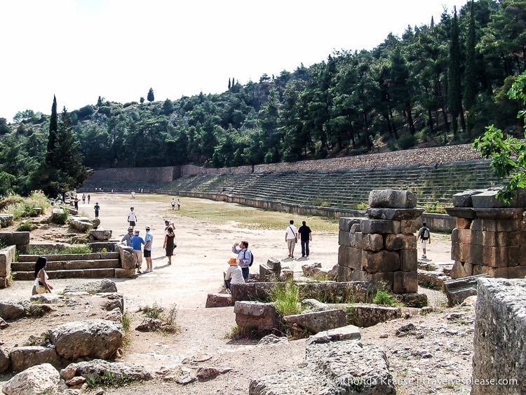 travelyesplease.com | Ancient Delphi- The Navel of the World 