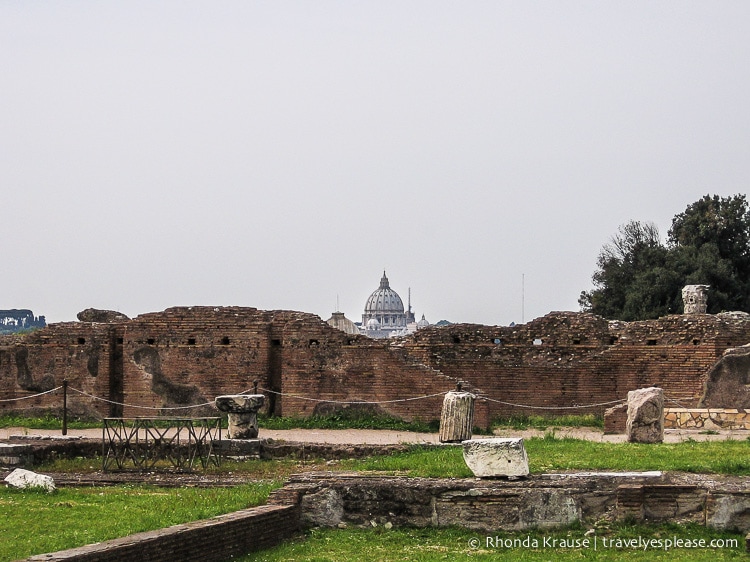 travelyesplease.com | Palatine Hill and Domitian's Palace- Exploring the Mythical Founding Place of Rome