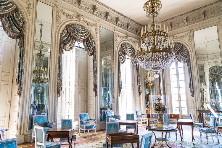 Trianon Palaces at Versailles- Inside the Grand Trianon.