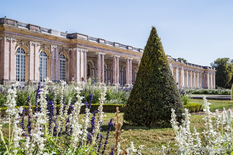 The Grand Trianon, one of the Trianon Palaces at Versailles.