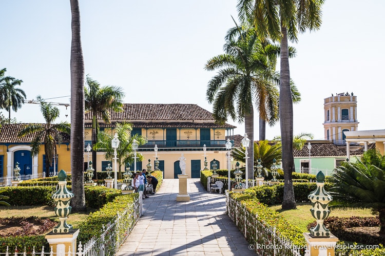 Plaza Mayor in the historic centre of Trinidad.