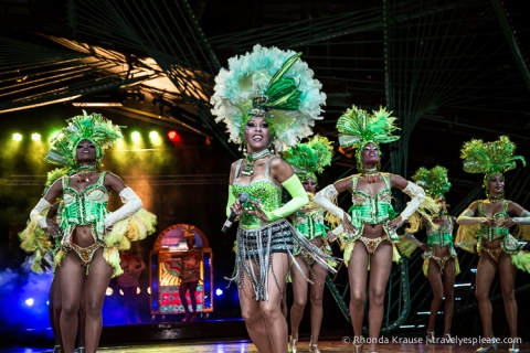 Dancers at the Tropicana Havana.