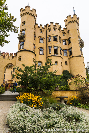 travelyesplease.com | Hohenschwangau Castle- Childhood Home of King Ludwig II of Bavaria