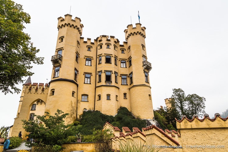 travelyesplease.com | Hohenschwangau Castle- Childhood Home of King Ludwig II of Bavaria