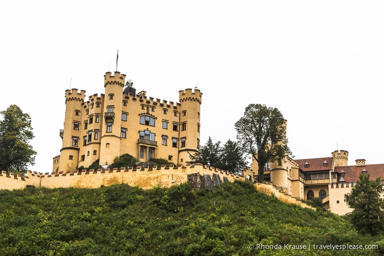 travelyesplease.com | Hohenschwangau Castle- Childhood Home of King Ludwig II of Bavaria
