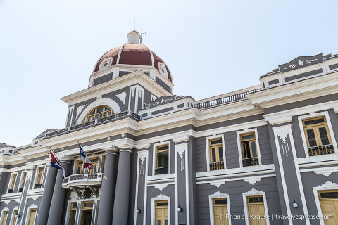Antiguo Ayuntamiento, Cienfuegos' Old Town Hall.