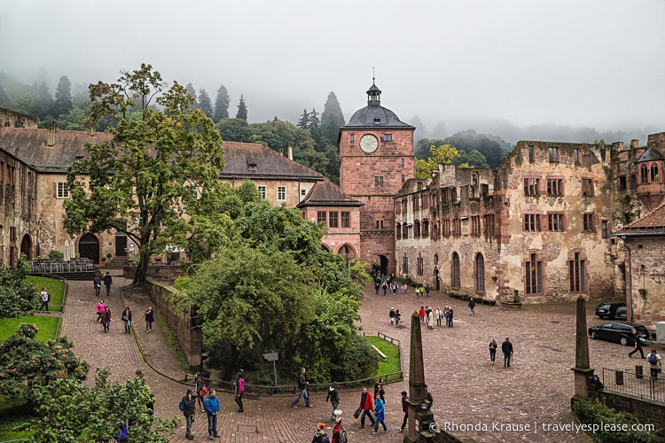 The Romantic Ruins of Heidelberg Castle