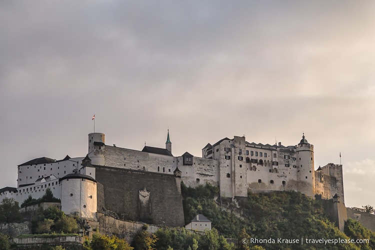 Fortresses, castles and historic attractions in Salzburg