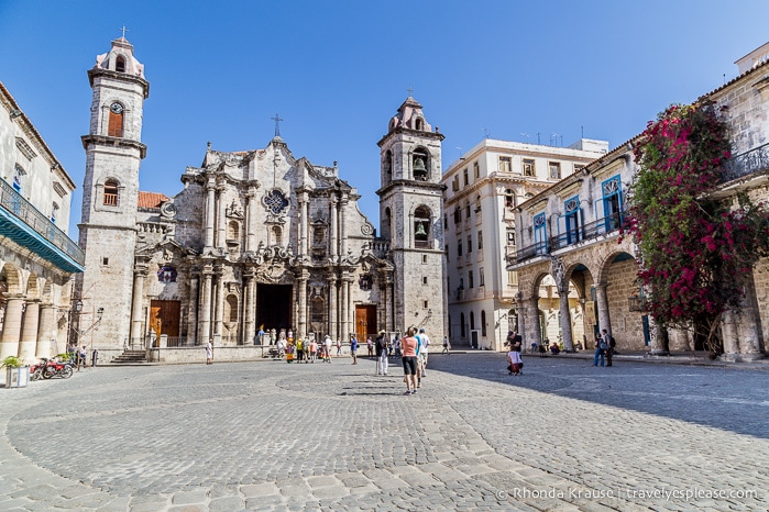 Exterior of Catedral de San Cristóbal, a must-see for every Havana itinerary.