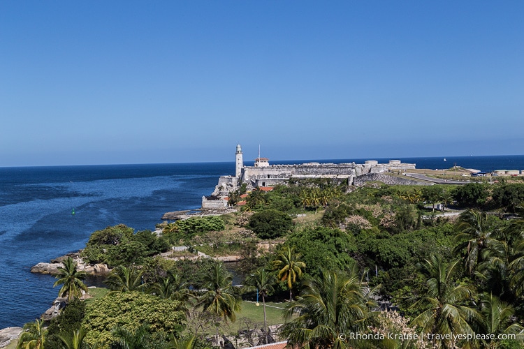 Castillo del Morro as seen from La Cabana.