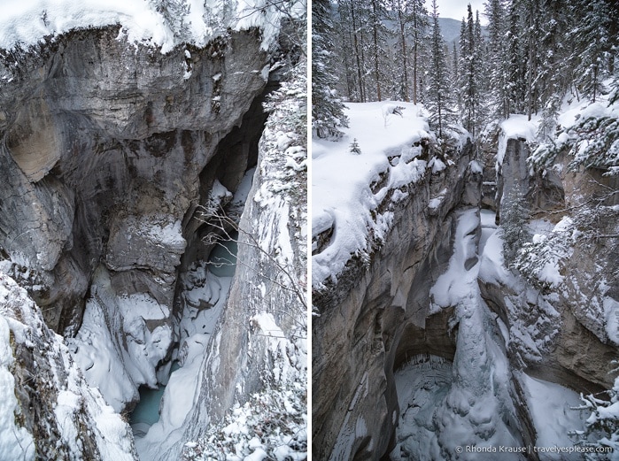 travelyesplease.com | The Maligne Canyon Ice Walk- Alberta’s Coolest Hike