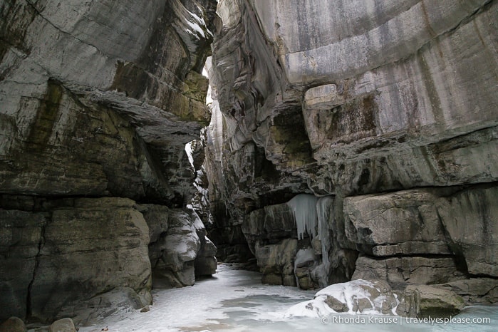 travelyesplease.com | The Maligne Canyon Ice Walk- Alberta’s Coolest Hike