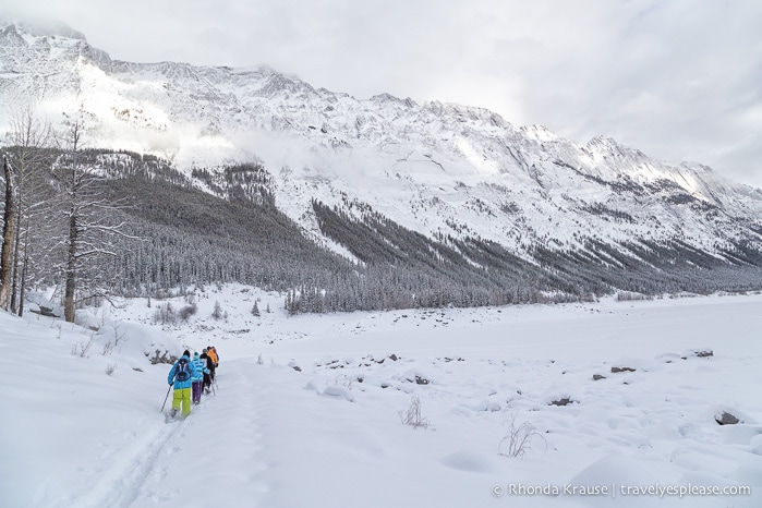 travelyesplease.com | Snowshoeing in Jasper- Our First Experience and Why You Should Try it Too!