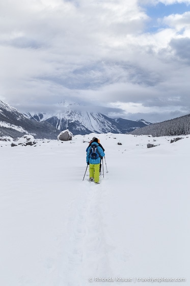 travelyesplease.com | Snowshoeing in Jasper- Our First Experience and Why You Should Try it Too!