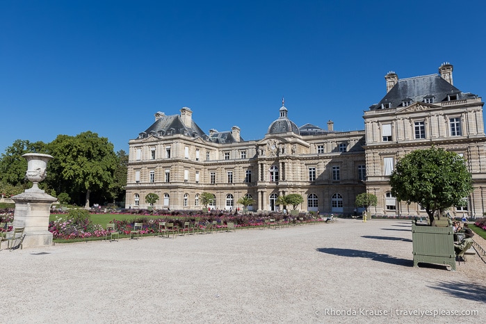 The Luxembourg Palace and Gardens is a place to visit with 4 days in Paris.