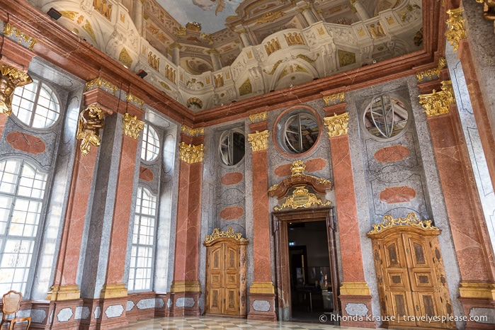 Melk Abbey interior- The Marble Hall