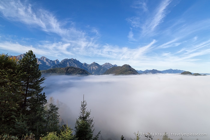 Photo of the Week: Above the Clouds in Hohenschwangau