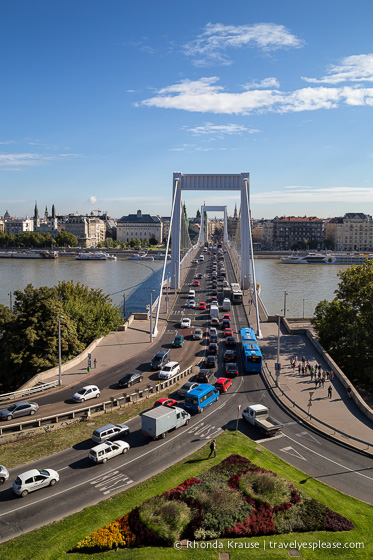 travelyesplease.com | Gellért Hill and the Citadella, Budapest