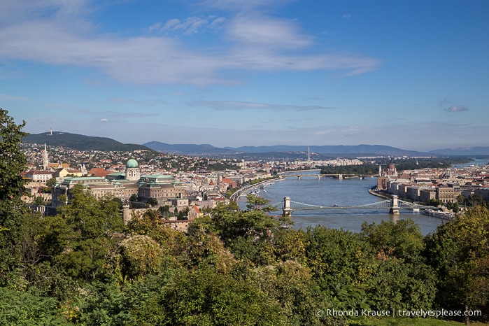 travelyesplease.com | Gellért Hill and the Citadella, Budapest