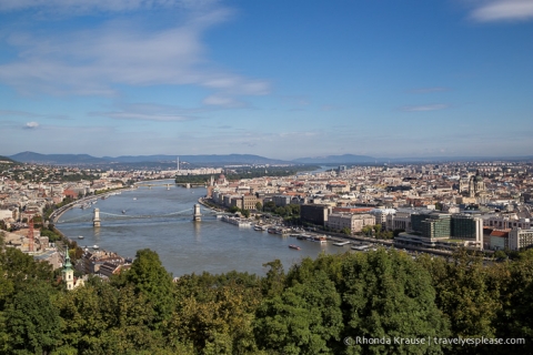 travelyesplease.com | Gellért Hill and the Citadella, Budapest