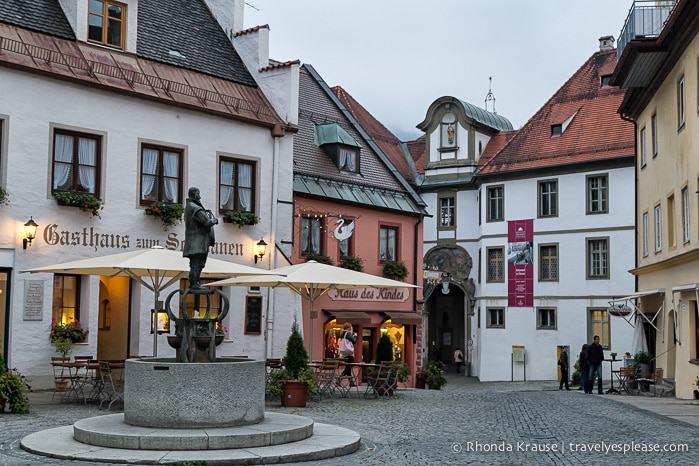 travelyesplease.com | Photo of the Week: An Old Town Square in Füssen, Germany