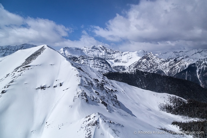 travelyesplease.com | Canmore Helicopter Tour- Sightseeing in Alberta's Rocky Mountains