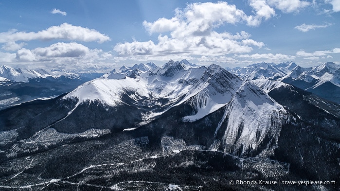 travelyesplease.com | Canmore Helicopter Tour- Sightseeing in Alberta's Rocky Mountains