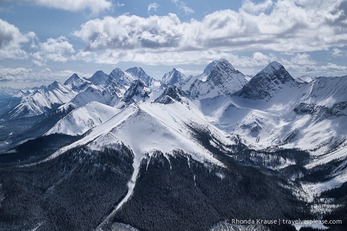 travelyesplease.com | Canmore Helicopter Tour- Sightseeing in Alberta's Rocky Mountains