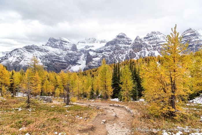 travelyesplease.com | Larch Valley Hike- Lake Louise, Banff National Park