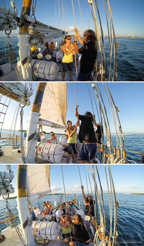 travelyesplease.com | Key West Sunset Sail- The Appledore V Schooner